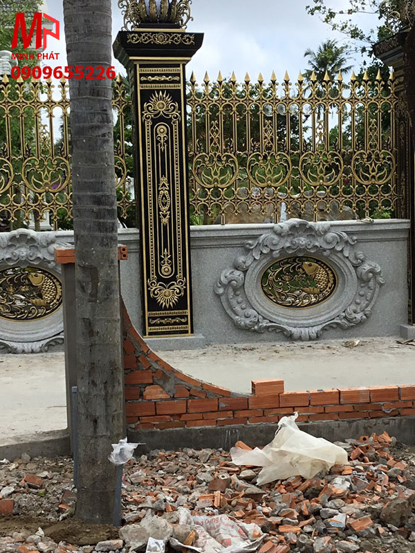 Công trình điêu khắc phù điêu cho nhà a Dũng huyện châu thành tỉnh Kiên Giang 4